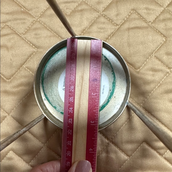 PIER 1. Glass Pumpkin With Removable Metal Pillar Candle Holder. - Picture 6 of 8